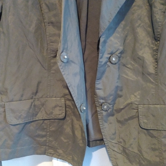 Chico's Mixed Up Maggie Lynn Solid Mountain Miss Jacket M - Picture 10 of 12